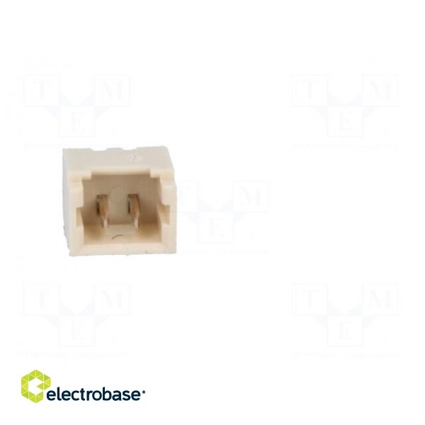 Socket | wire-board | male | PicoBlade™ | 1.25mm | PIN: 2 | THT | 1A | tinned image 9