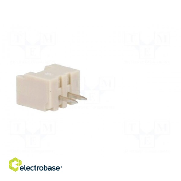 Socket | wire-board | male | PicoBlade | 1.25mm | PIN: 2 | THT | 1A | tinned paveikslėlis 4