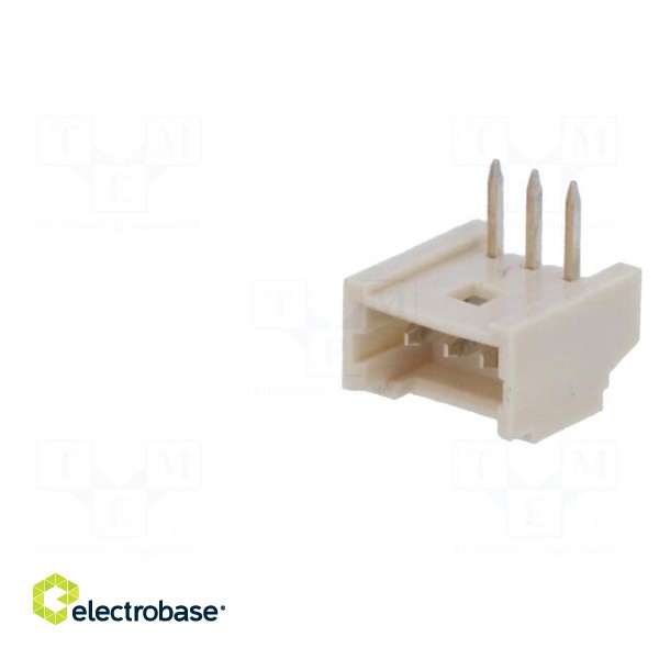 Socket | wire-board | male | PicoBlade™ | 1.25mm | PIN: 3 | THT | 1A | tinned image 2