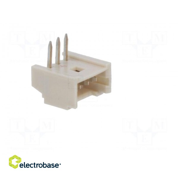 Socket | wire-board | male | PicoBlade | 1.25mm | PIN: 3 | THT | 1A | tinned image 8