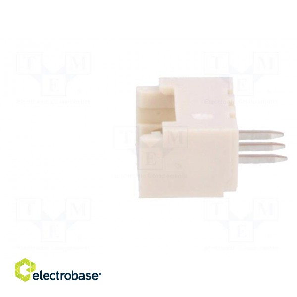 Socket | wire-board | male | PicoBlade | 1.25mm | PIN: 3 | THT | 1A | tinned paveikslėlis 3