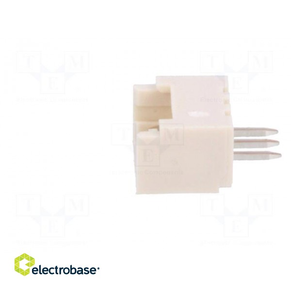 Socket | wire-board | male | PicoBlade™ | 1.25mm | PIN: 3 | THT | 1A | tinned image 3