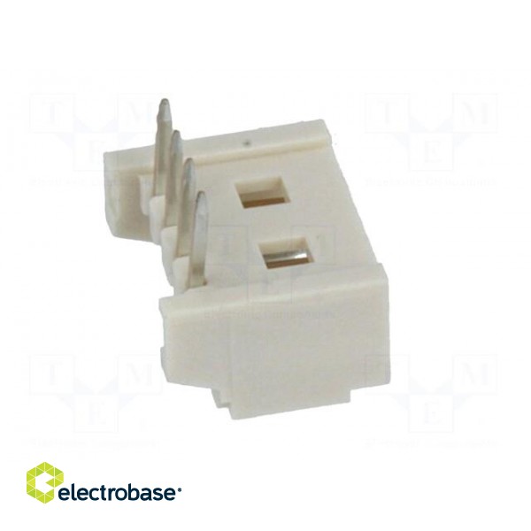 Socket | wire-board | male | PicoBlade | 1.25mm | PIN: 4 | THT | 1A | tinned image 7