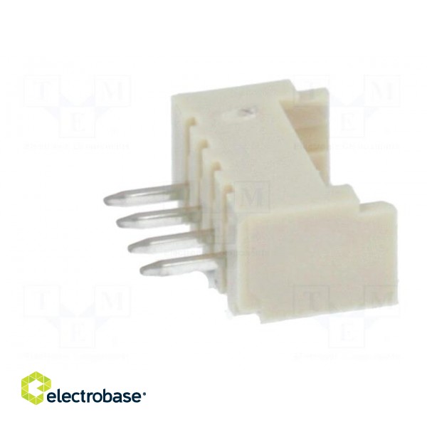 Socket | wire-board | male | PicoBlade™ | 1.25mm | PIN: 4 | THT | 1A | tinned image 7