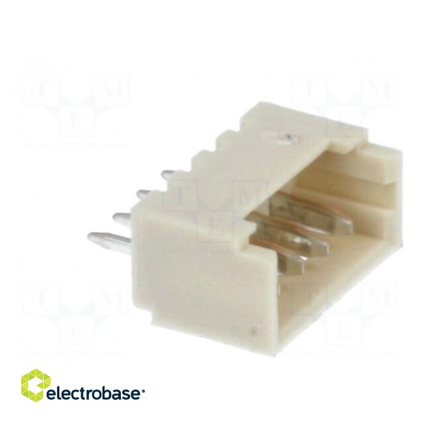 Socket | wire-board | male | PicoBlade™ | 1.25mm | PIN: 4 | THT | 1A | tinned image 8