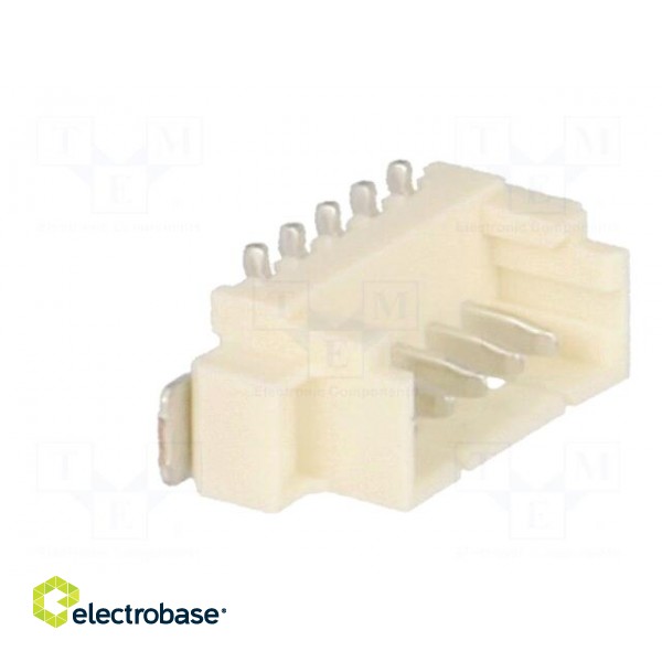 Socket | wire-board | male | PicoBlade™ | 1.25mm | PIN: 5 | SMT | 1A | tinned image 8