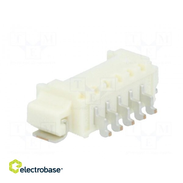 Socket | wire-board | male | PicoBlade | 1.25mm | PIN: 5 | SMT | 1A | tinned paveikslėlis 4