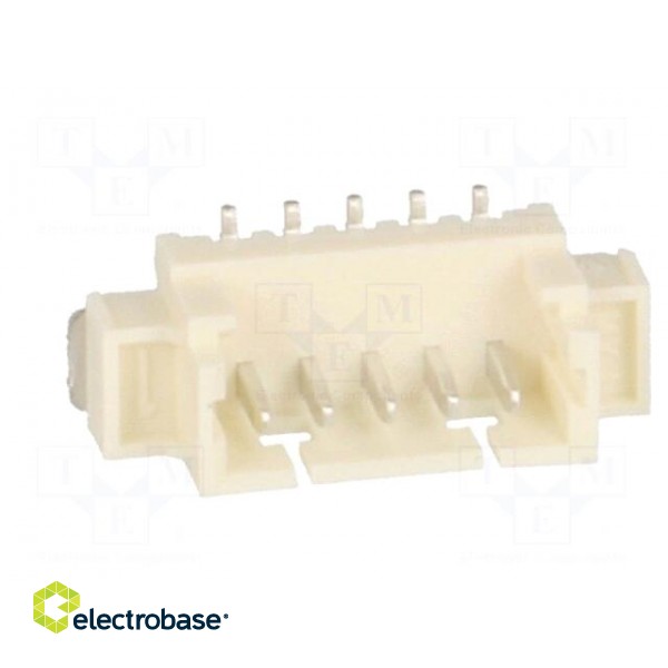 Socket | wire-board | male | PicoBlade™ | 1.25mm | PIN: 5 | SMT | 1A | tinned image 9