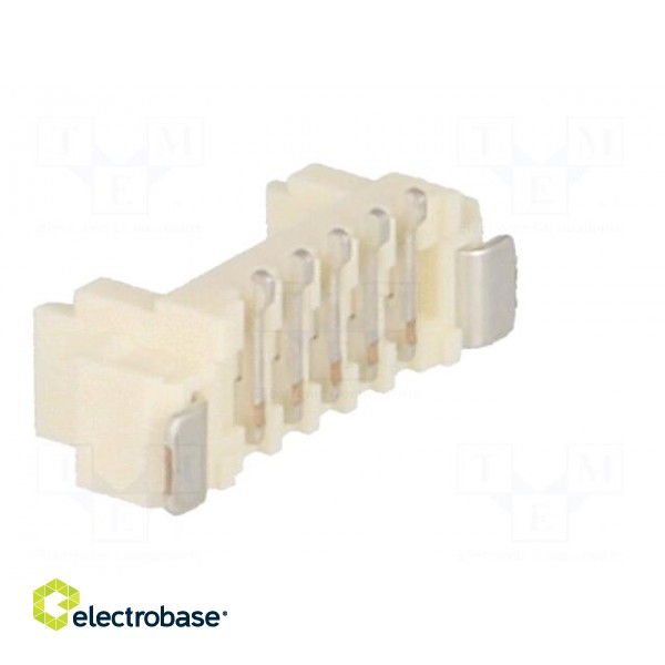 Socket | wire-board | male | PicoBlade™ | 1.25mm | PIN: 5 | SMT | 1A | tinned image 4