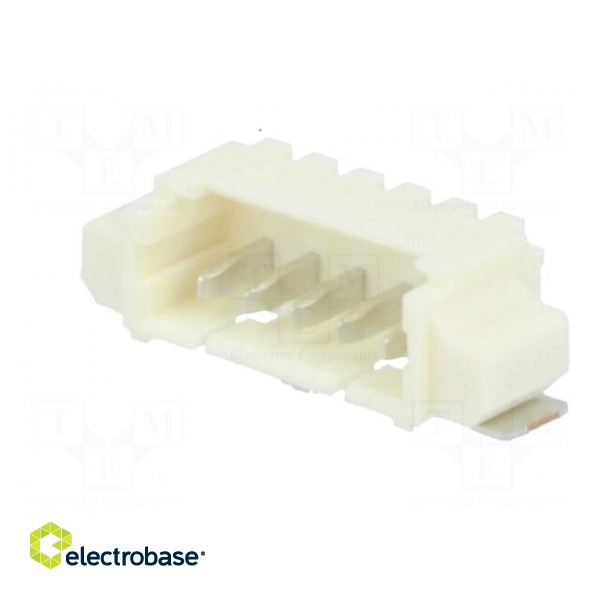 Socket | wire-board | male | PicoBlade | 1.25mm | PIN: 5 | SMT | 1A | tinned image 2