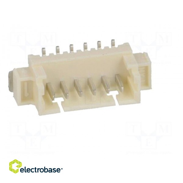 Socket | wire-board | male | PicoBlade™ | 1.25mm | PIN: 6 | SMT | 1A | tinned image 9