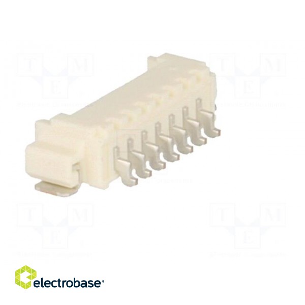Socket | wire-board | male | PicoBlade™ | 1.25mm | PIN: 7 | SMT | 1A | tinned image 4