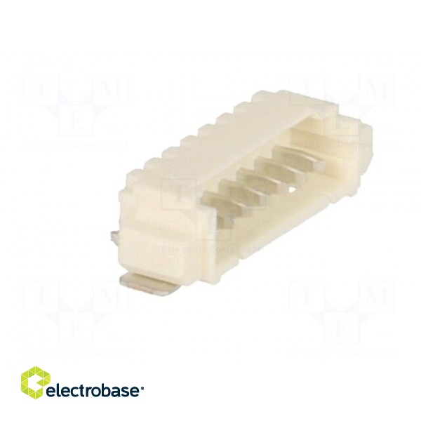 Socket | wire-board | male | PicoBlade™ | 1.25mm | PIN: 7 | SMT | 1A | tinned image 8