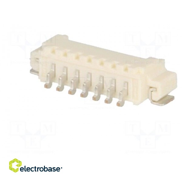 Socket | wire-board | male | PicoBlade | 1.25mm | PIN: 7 | SMT | 1A | tinned фото 6
