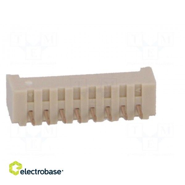 Socket | wire-board | male | PicoBlade™ | 1.25mm | PIN: 8 | THT | 1A | tinned image 5