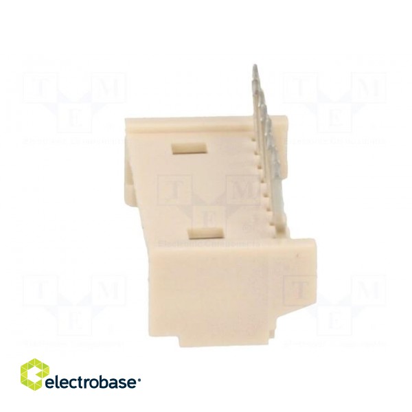 Socket | wire-board | male | PicoBlade™ | 1.25mm | PIN: 8 | THT | 1A | tinned image 3