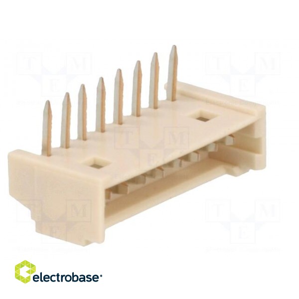 Socket | wire-board | male | PicoBlade | 1.25mm | PIN: 8 | THT | 1A | tinned фото 8