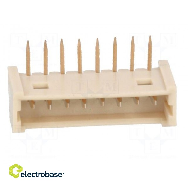 Socket | wire-board | male | PicoBlade™ | 1.25mm | PIN: 8 | THT | 1A | tinned image 9
