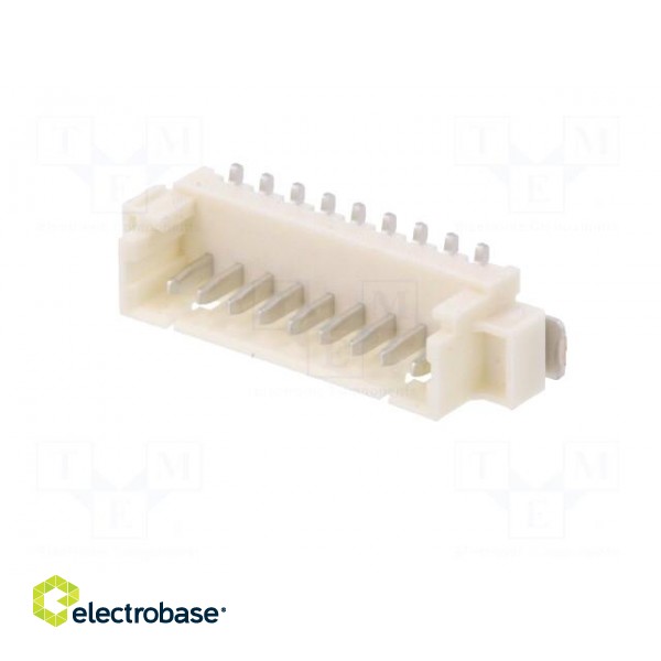 Socket | wire-board | male | PicoBlade™ | 1.25mm | PIN: 9 | SMT | 1A | tinned image 2