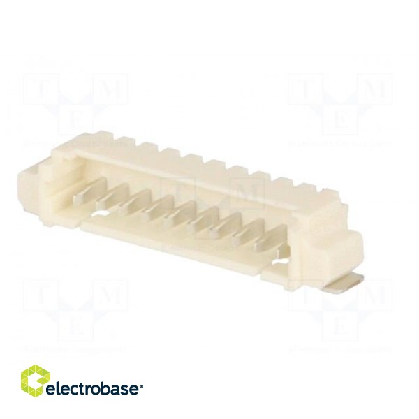 Socket | wire-board | male | PicoBlade™ | 1.25mm | PIN: 10 | SMT | 1A | 125V image 2