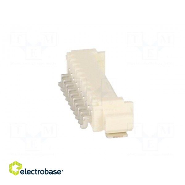 Socket | wire-board | male | PicoBlade | 1.25mm | PIN: 10 | SMT | 1A | tinned image 7
