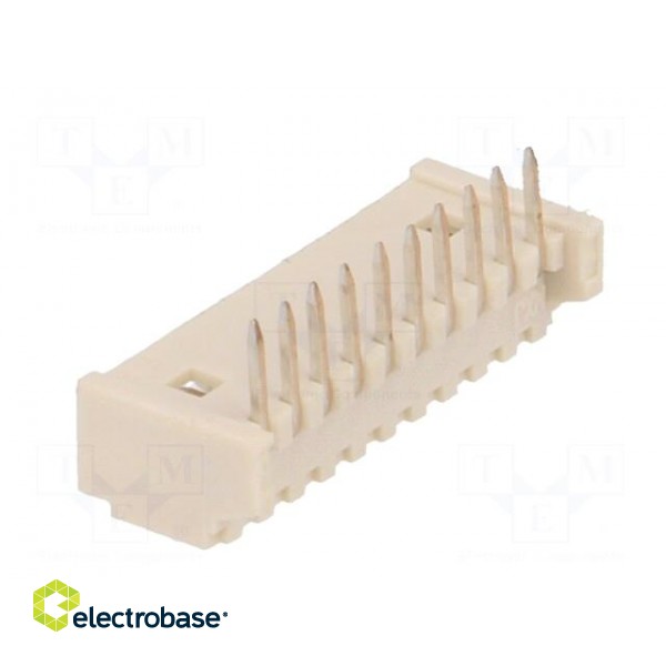 Socket | wire-board | male | PicoBlade™ | 1.25mm | PIN: 10 | THT | 1A | 125V фото 4