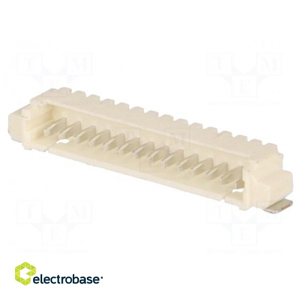Socket | wire-board | male | PicoBlade™ | 1.25mm | PIN: 14 | SMT | 1A | 125V image 1