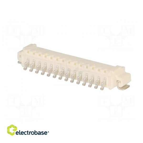 Socket | wire-board | male | PicoBlade | 1.25mm | PIN: 14 | SMT | 1A | tinned фото 6