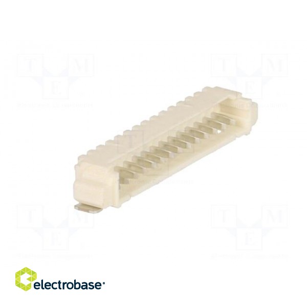 Socket | wire-board | male | PicoBlade | 1.25mm | PIN: 14 | SMT | 1A | tinned paveikslėlis 8