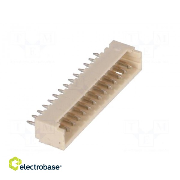 Socket | wire-board | male | PicoBlade™ | 1.25mm | PIN: 14 | THT | 1A | 125V image 8