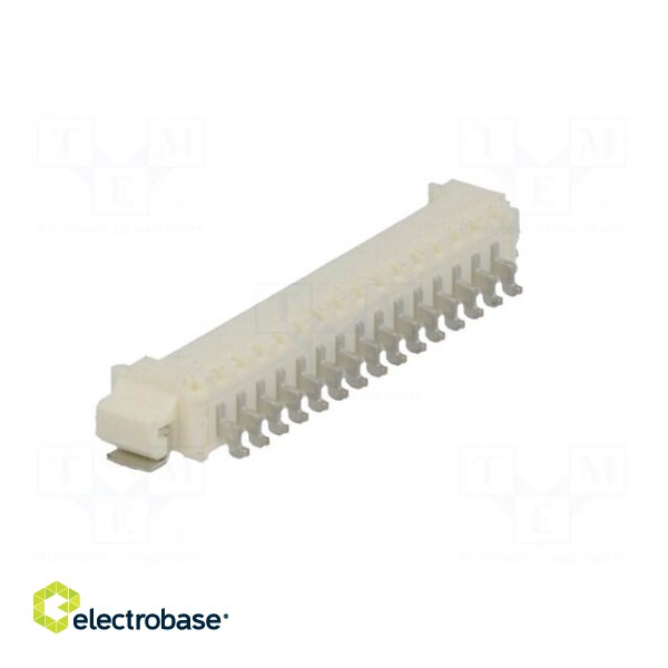 Socket | wire-board | male | PicoBlade | 1.25mm | PIN: 15 | SMT | 1A | tinned фото 4