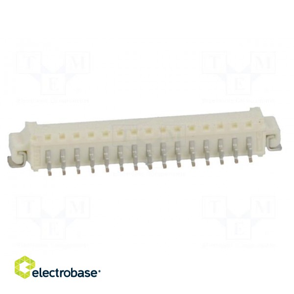 Socket | wire-board | male | PicoBlade | 1.25mm | PIN: 15 | SMT | 1A | tinned фото 5