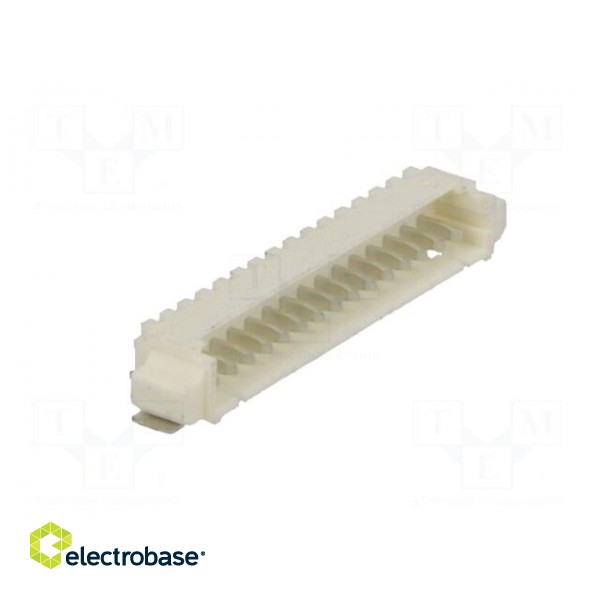 Socket | wire-board | male | PicoBlade | 1.25mm | PIN: 15 | SMT | 1A | tinned paveikslėlis 8