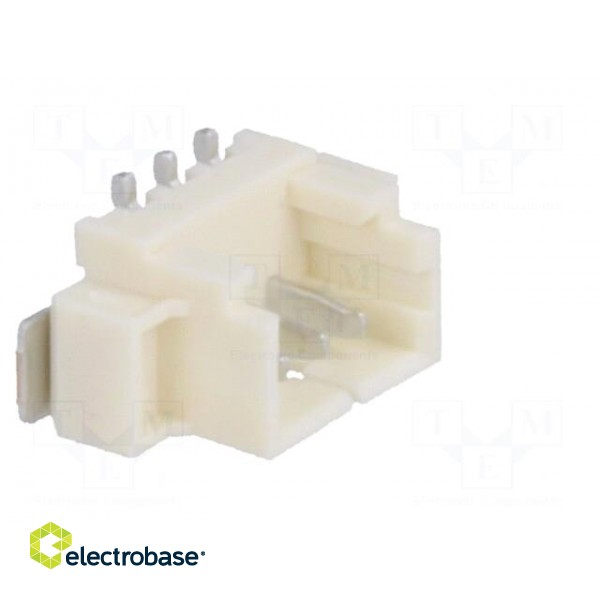 Socket | wire-board | male | PicoBlade | 1.25mm | PIN: 3 | SMT | 1A | tinned фото 8
