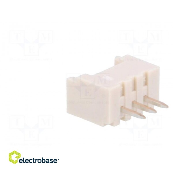 Socket | wire-board | male | PicoBlade™ | 1.25mm | PIN: 3 | THT | 1A | tinned image 4