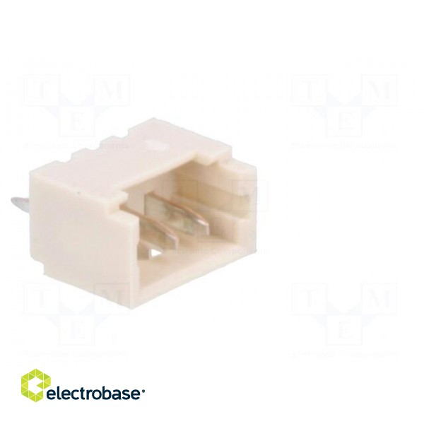 Socket | wire-board | male | PicoBlade | 1.25mm | PIN: 3 | THT | 1A | tinned paveikslėlis 8