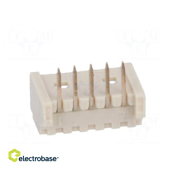 Socket | wire-board | male | PicoBlade™ | 1.25mm | PIN: 5 | THT | 1A | tinned image 5