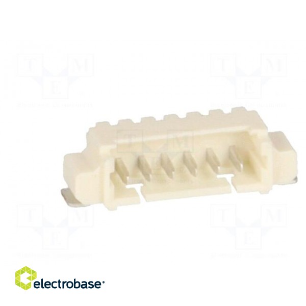 Socket | wire-board | male | PicoBlade | 1.25mm | PIN: 6 | SMT | 1A | tinned image 9