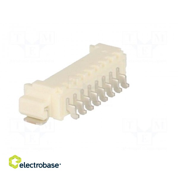 Socket | wire-board | male | PicoBlade | 1.25mm | PIN: 8 | SMT | 1A | tinned image 4