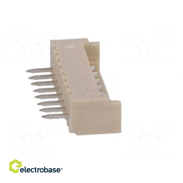 Socket | wire-board | male | PicoBlade™ | 1.25mm | PIN: 8 | THT | 1A | tinned image 7