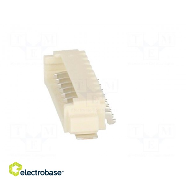 Socket | wire-board | male | PicoBlade | 1.25mm | PIN: 9 | SMT | 1A | tinned image 3
