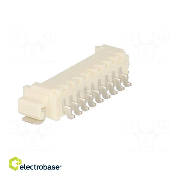 Socket | wire-board | male | PicoBlade | 1.25mm | PIN: 9 | SMT | 1A | tinned фото 4