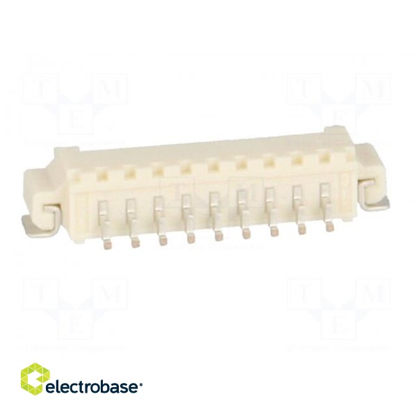 Socket | wire-board | male | PicoBlade™ | 1.25mm | PIN: 9 | SMT | 1A | tinned image 5