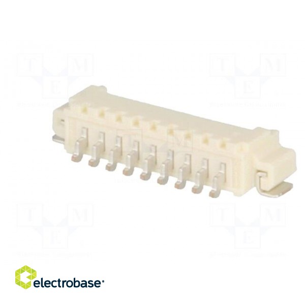 Socket | wire-board | male | PicoBlade | 1.25mm | PIN: 9 | SMT | 1A | tinned фото 6