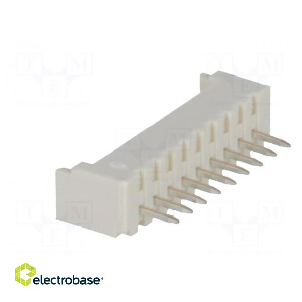 Socket | wire-board | male | PicoBlade | 1.25mm | PIN: 9 | THT | 1A | tinned фото 4