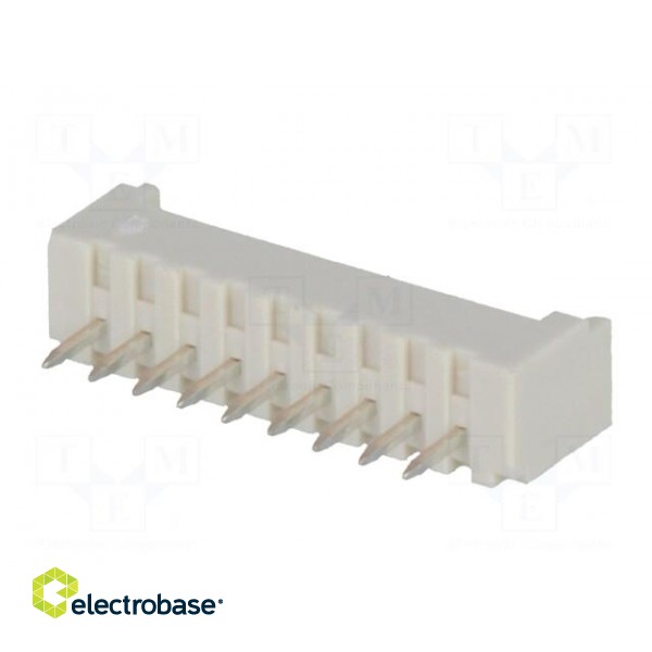 Socket | wire-board | male | PicoBlade™ | 1.25mm | PIN: 9 | THT | 1A | tinned image 6