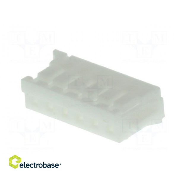 Plug | wire-board | female | 1.5mm | PIN: 6 | w/o contacts | for cable image 2