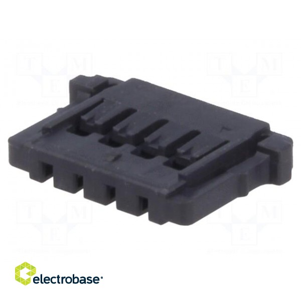 Plug | wire-board | female | Pico-Lock | 1.5mm | PIN: 4 | w/o contacts image 1