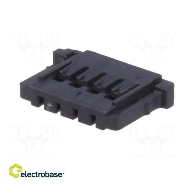 Plug | wire-board | female | Pico-Lock | 1.5mm | PIN: 4 | w/o contacts image 2