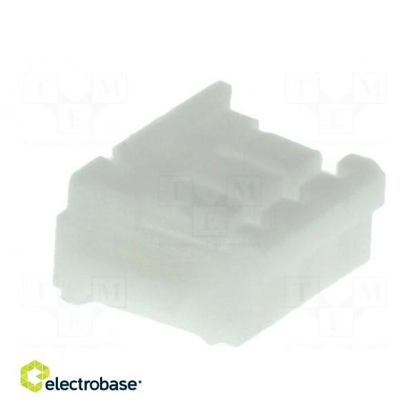 Plug | wire-board | female | ZH | 1.5mm | PIN: 3 | w/o contacts | for cable image 8